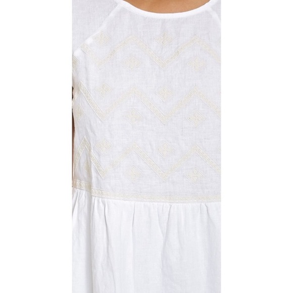 Madewell Linen Sandwave Dress - Picture 6 of 8